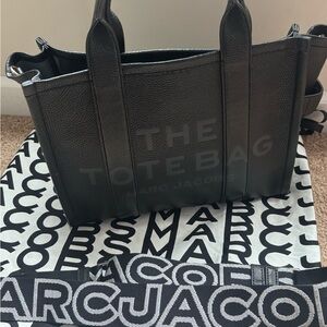 Marc Jacobs Black Leather Tote
